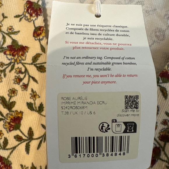 Sezane dress never worn - Picture 2 of 3